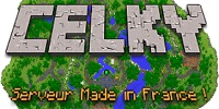 Bannière du serveur Minecraft Celky