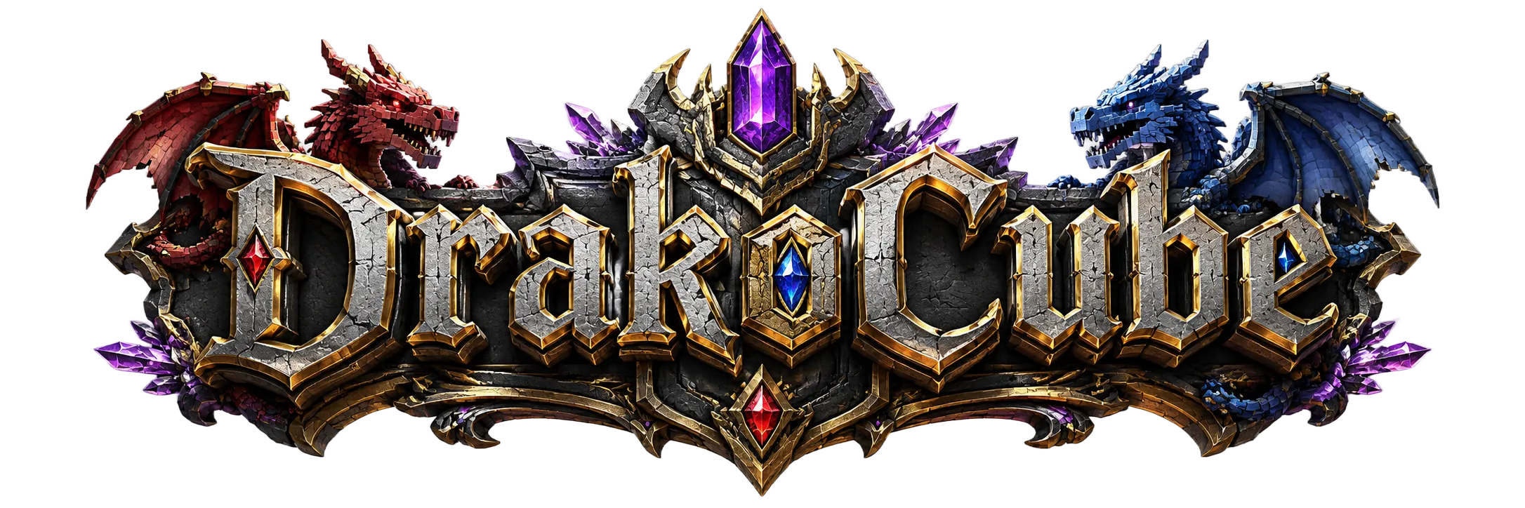 Bannière du serveur Minecraft Drakocube