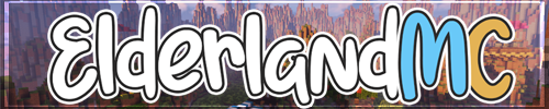 Bannière du serveur Minecraft ElderLand