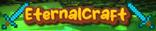 Bannière du serveur Minecraft EternalCraft !