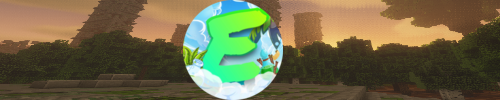 Bannière du serveur Minecraft Evolium