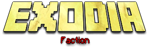 Bannière du serveur Minecraft Exodia Faction