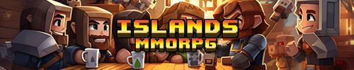 Bannière du serveur Minecraft IslandsMMORPG