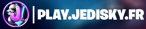 Bannière du serveur Minecraft JediSky | Serveur StarWars