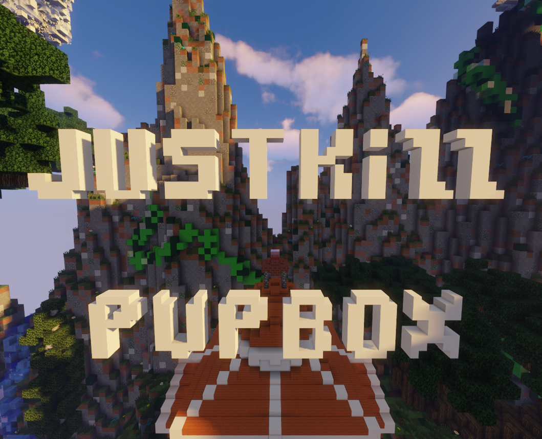 Bannière du serveur Minecraft JustKill