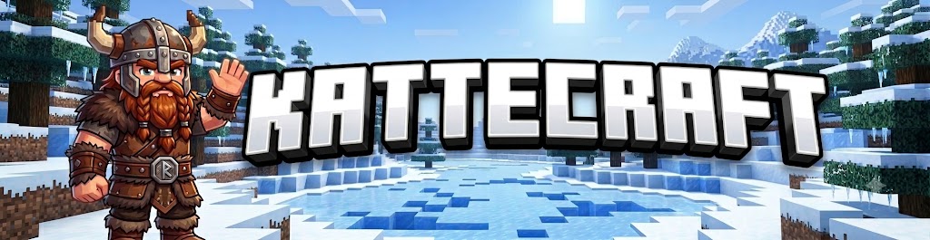 Bannière du serveur Minecraft KATTECRAFT - SURVIE