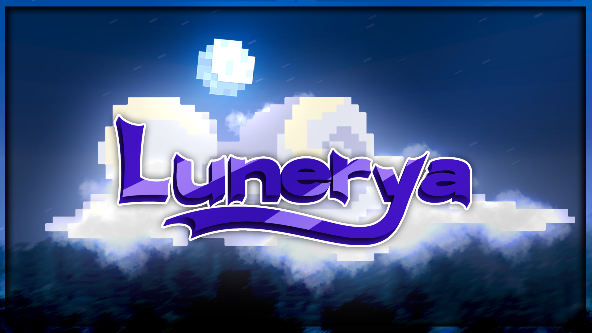 Bannière du serveur Minecraft Lunerya