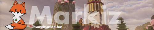 Bannière du serveur Minecraft Markiz • 1.21.8 • Survie Semi-RP