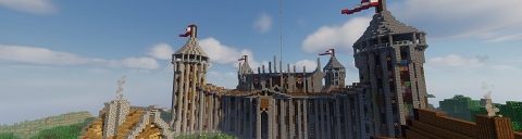 Bannière du serveur Minecraft Mega-Minecraft