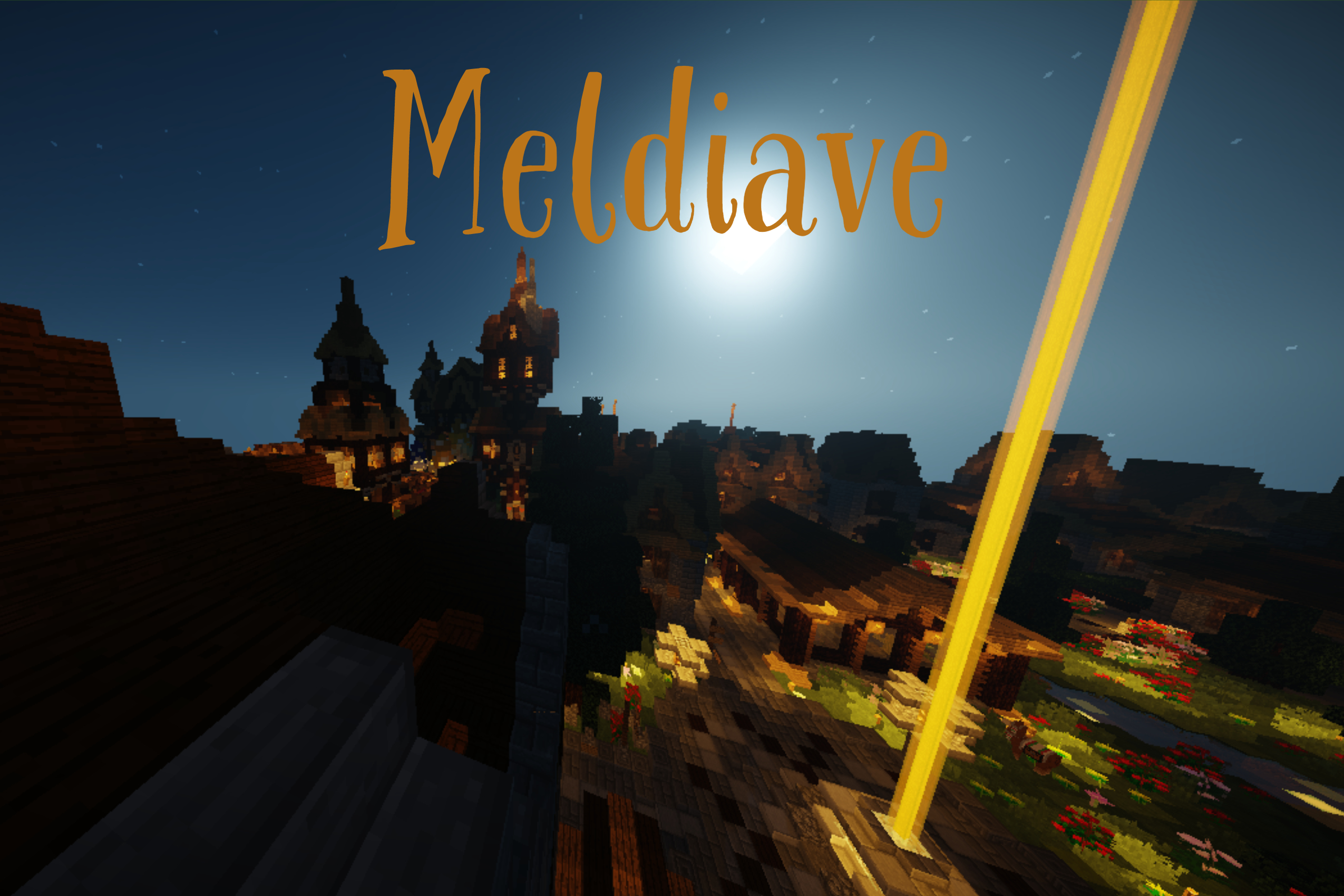 Bannière du serveur Minecraft Meldiave