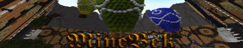 Bannière du serveur Minecraft MineBek