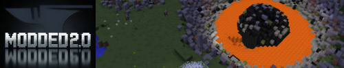 Bannière du serveur Minecraft Modded 2.0