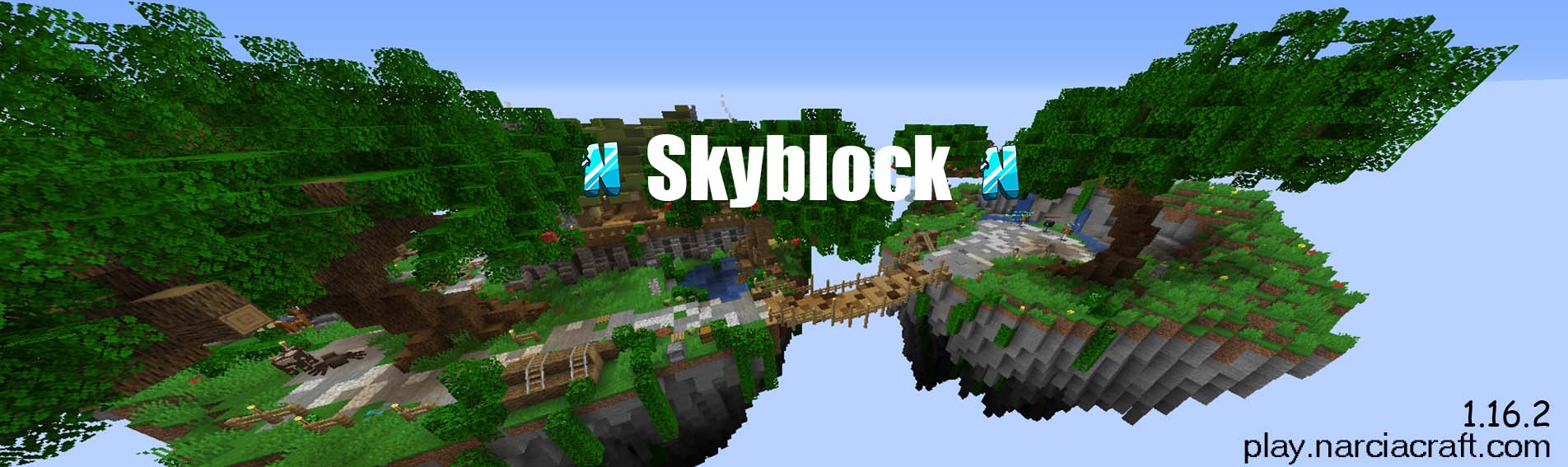 Bannière du serveur Minecraft NarciaCraft