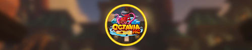 Bannière du serveur Minecraft OctaviaMC