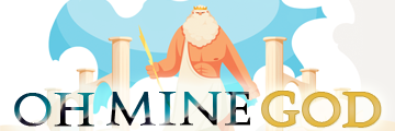 Bannière du serveur Minecraft Oh Mine God
