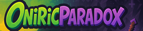 Bannière du serveur Minecraft OniricParadox