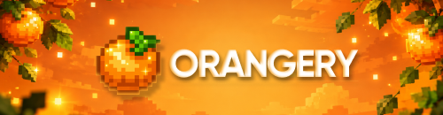 Bannière du serveur Minecraft Orangery 🍊