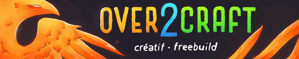 Bannière du serveur Minecraft Over2Craft