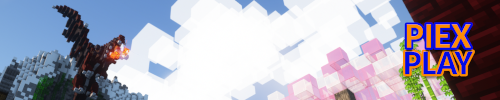 Bannière du serveur Minecraft PiexPlay