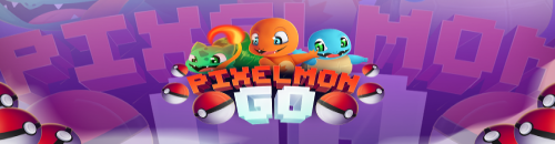 Bannière du serveur Minecraft PixelmonGo - Serveur Pixelmon