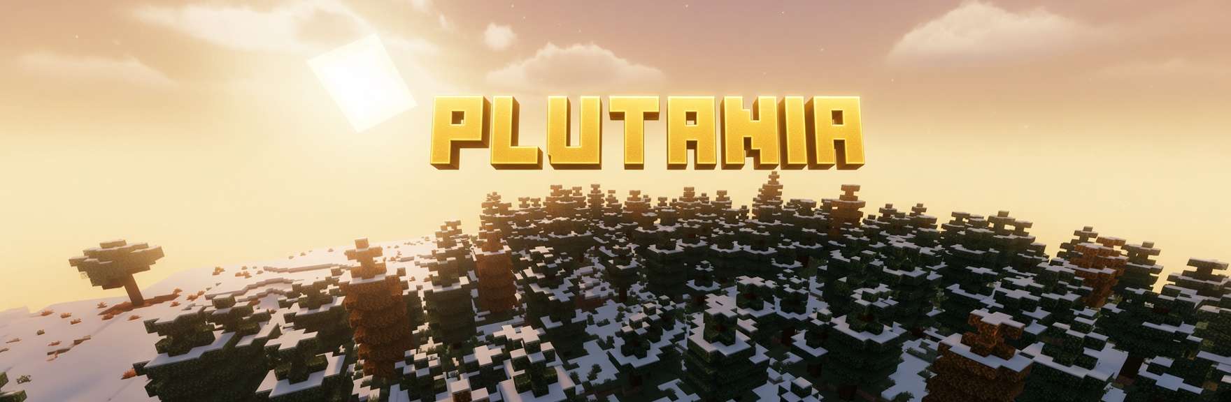 Bannière du serveur Minecraft Plutania