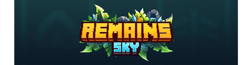 Bannière du serveur Minecraft Remainsky