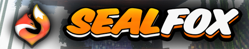 Bannière du serveur Minecraft Sealfox