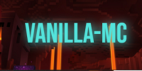 Bannière du serveur Minecraft Serveur Minecraft Vanilla