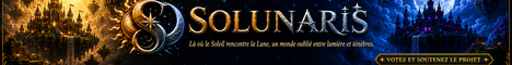Bannière du serveur Minecraft Solunaris