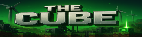 Bannière du serveur Minecraft The CUBE