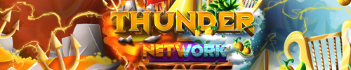 Bannière du serveur Minecraft ThunderNetwork