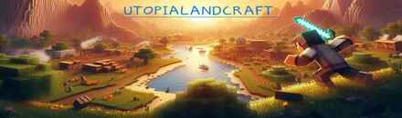 Bannière du serveur Minecraft UtopiaLandCraft