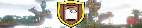 Bannière du serveur Minecraft Verre de Lait - 100% Vanilla