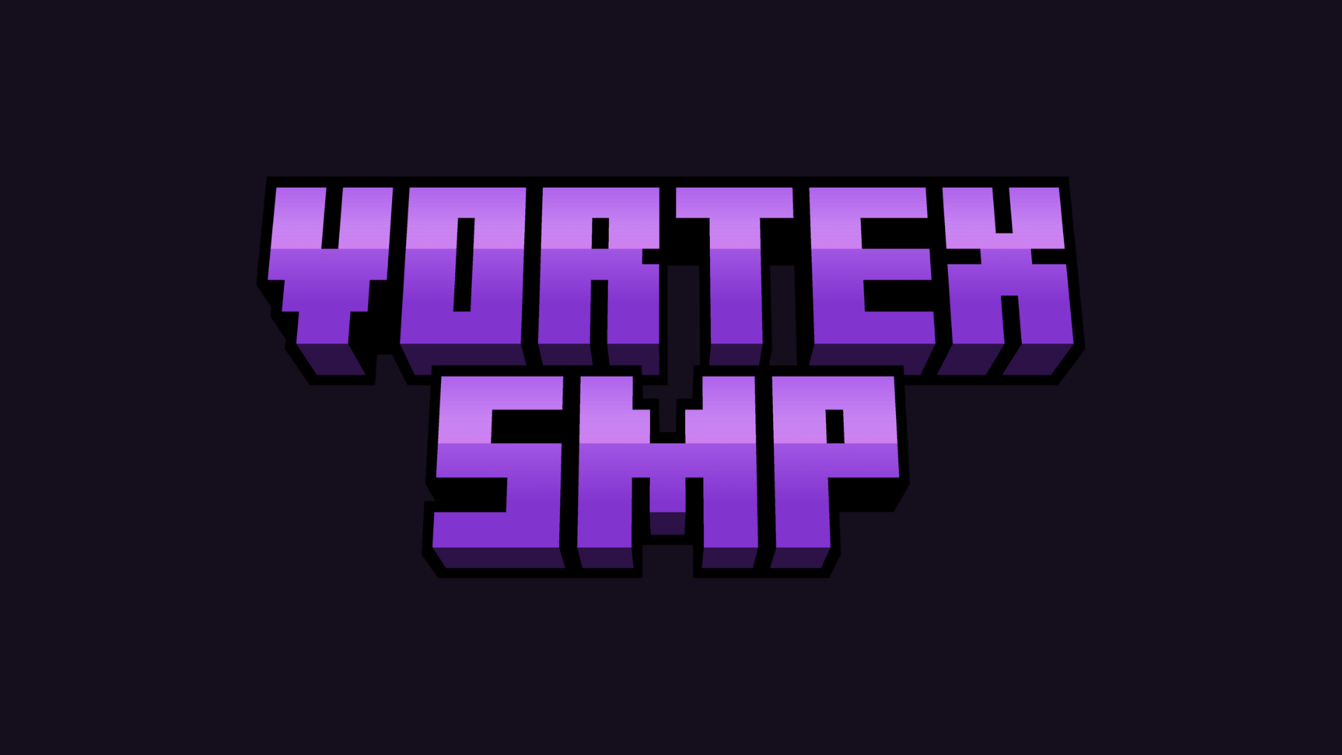 Bannière du serveur Minecraft Vortex SMP
