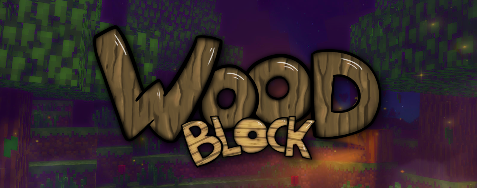 Bannière du serveur Minecraft WoodBlock